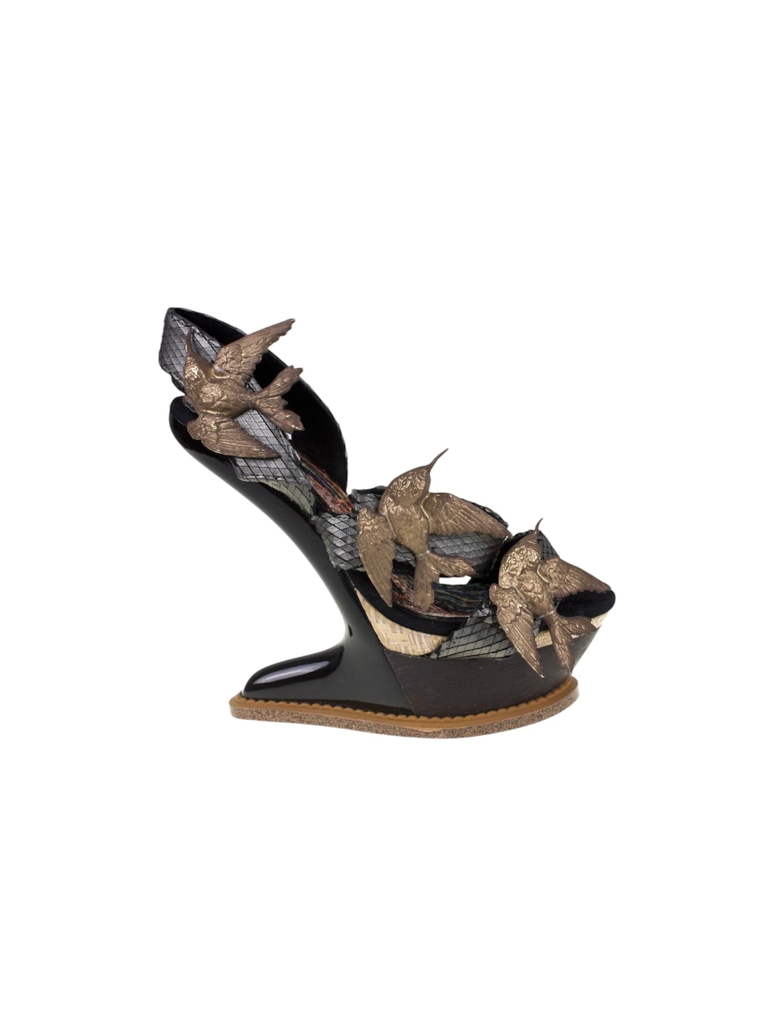 IRREGULAR CHOICE 2014 LOVE DOVE WEDGES
