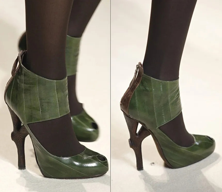EMMANUEL UNGARO 2008 BRANCH RUNWAY HEELS