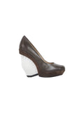 ALL SAINTS CLEAR STRUCTURAL WEDGE HEEL