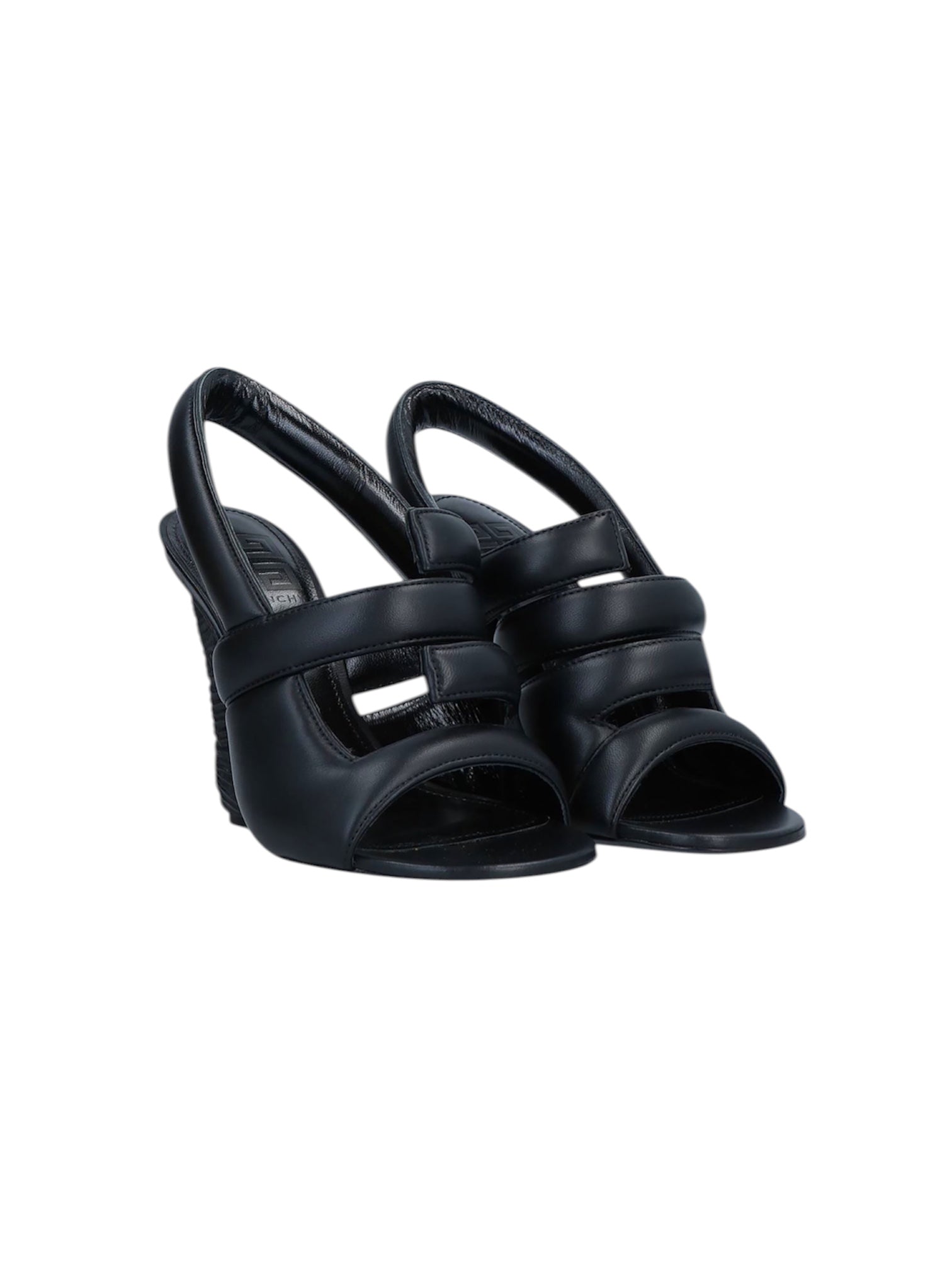 GIVENCHY HORN SLINGBACK HEELS