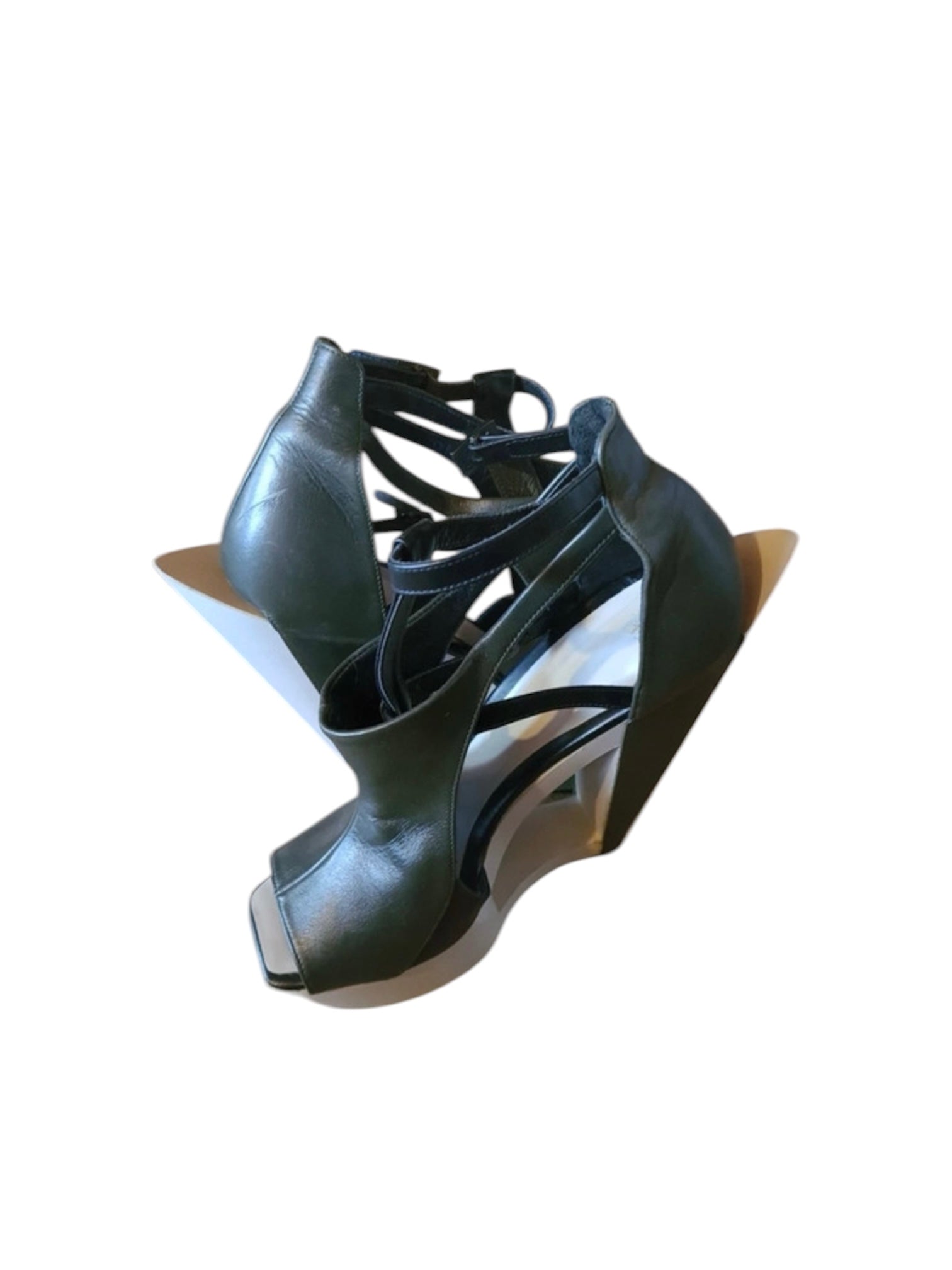 ILJA VISSER AW13 SCULPTURAL WEDGES