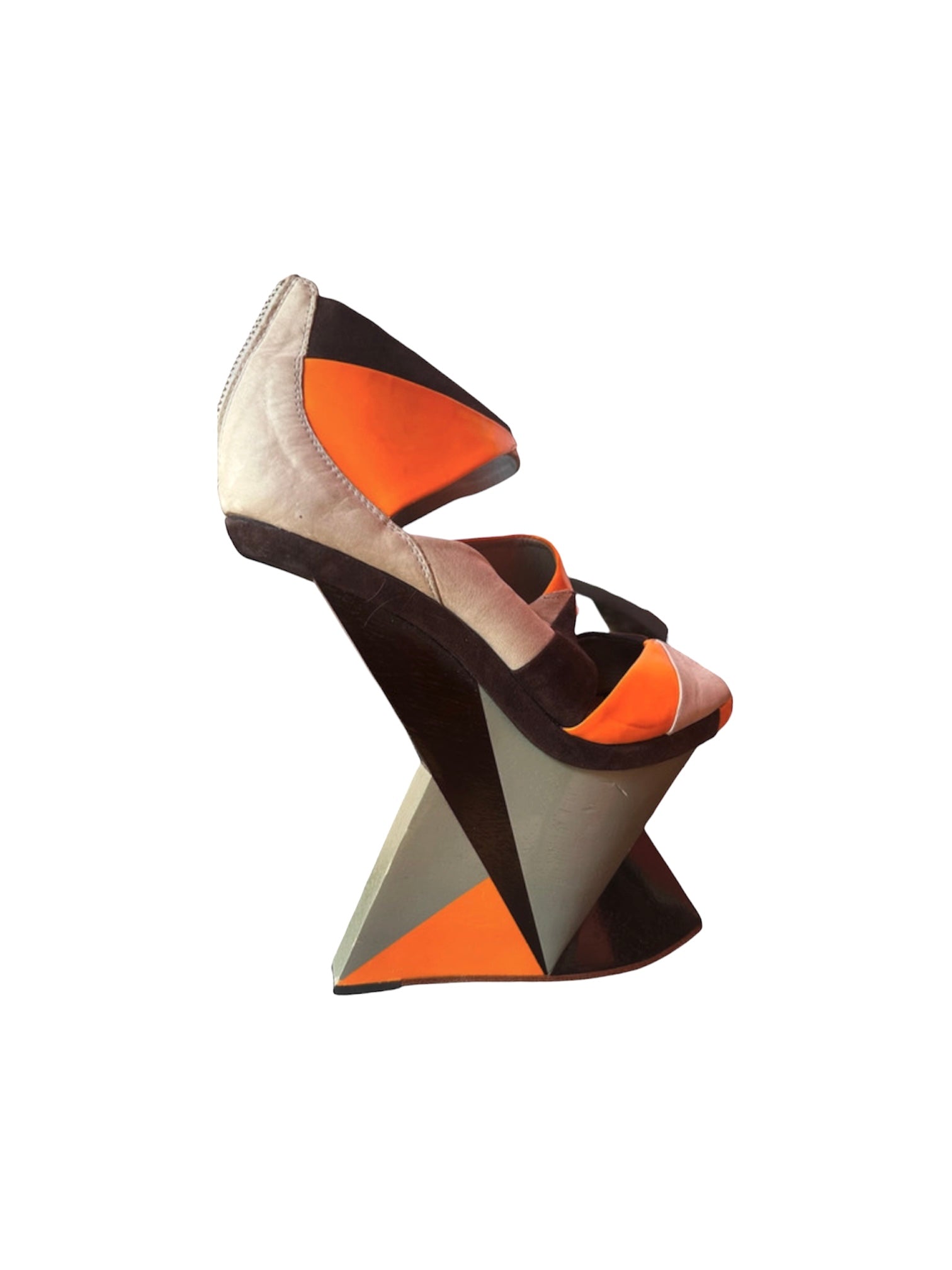 FINSK LONDON SCULPTURAL PLATFORM HEELS