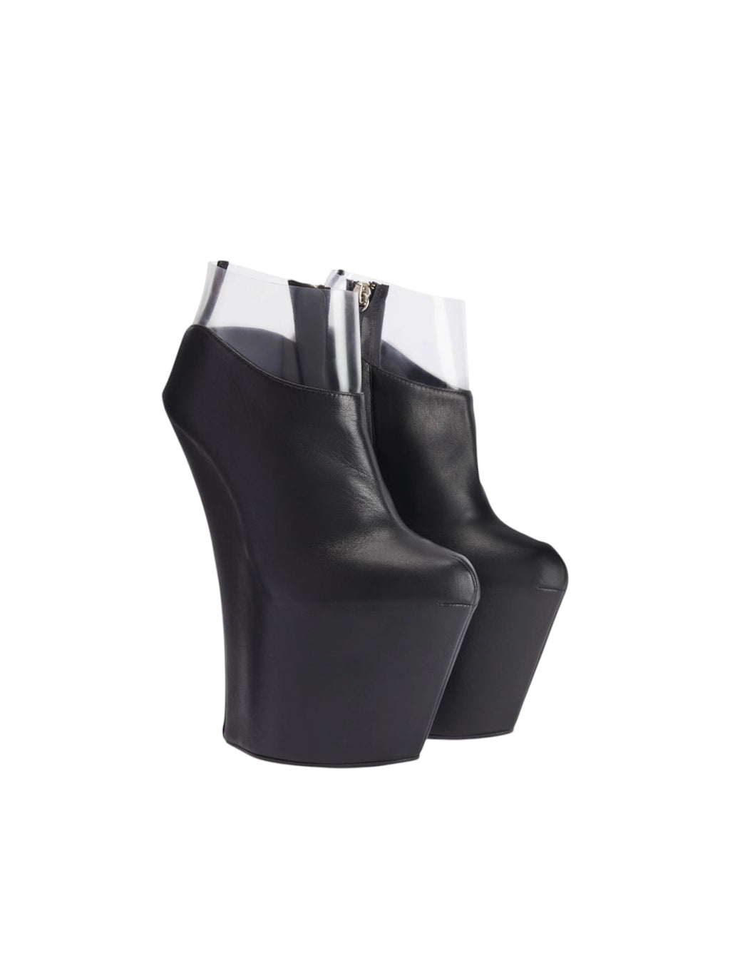GIUSEPPE ZANOTTI CURVE JEM HEELLESS BOOTS