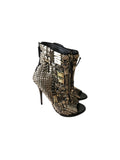 GIUSEPPE ZANOTTI STUDDED METALLIC BOOTIES
