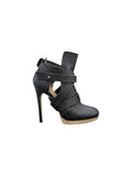 KRIS VAN ASSCHE SS2010 MULTISTRAP ANKLE BOOTS